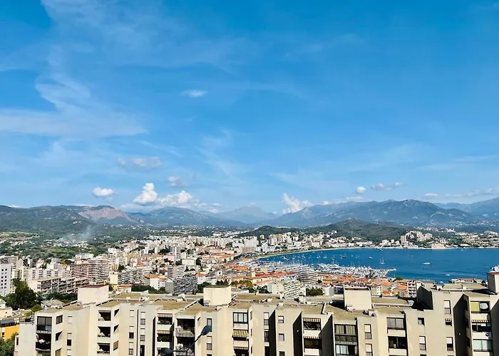Apartment T2 Grand Standing Neuf Vue Centre-ville & Plages Ajaccio (Corsica)