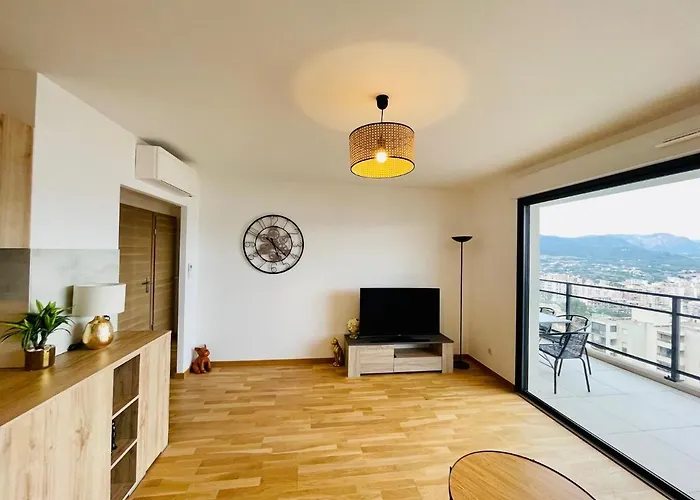 T2 Grand Standing Neuf Vue Centre-ville & Plages *